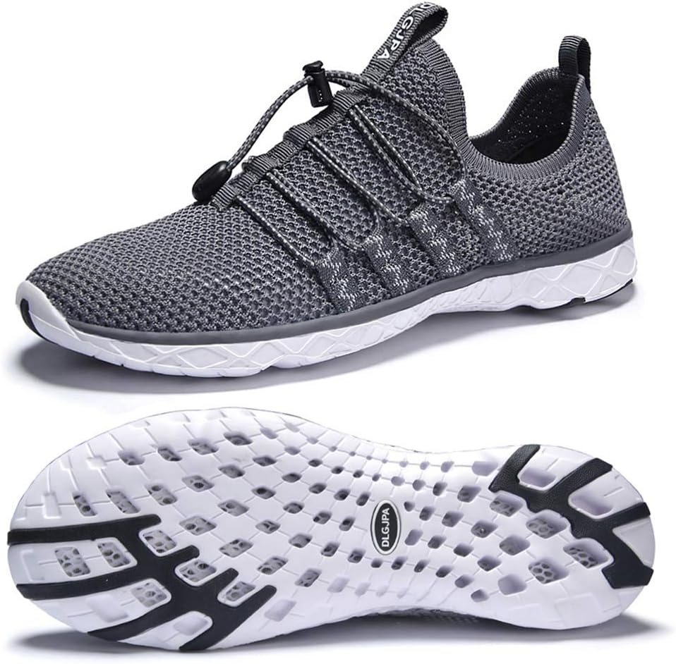 Men's Lightweight Quick Drying Aqua Water Shoes Athletic Sport Walking Shoes