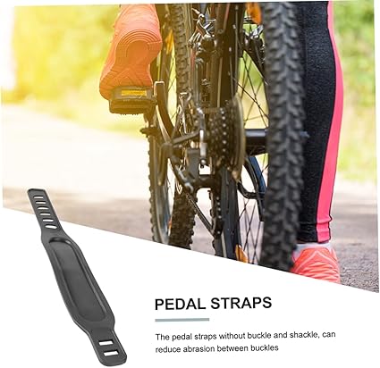 INOOMP 4 Pcs Bicycle Pedal Strap Portable Exercise Bike Excersise Bike Exercise Bike Exercise Bike Pedal Straps