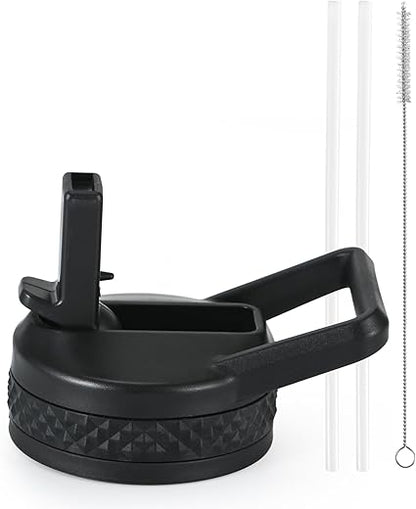 Straw Lids Replacement - Accessory for Hydro Flask Wide Mouth Water Bottles
