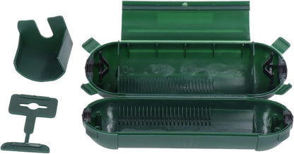 Outdoor Extension Cord Safety Cover HIGH Protection Weatherproof Electrical Connection Box Green (with Claws)