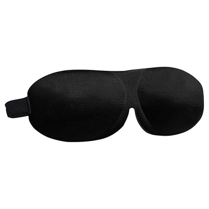 ash Affair 3D Eye Mask for Sleeping Eyelash Extensions, Lash Protector Cupped Molded Night Sleep Mask, Contoured Mask Eye Cover, Comfortable and Lightweight, Jet Black