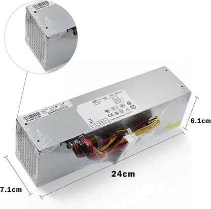 240W Desktop Power Supply Unit PSU Replacement for Dell OptiPlex 390 790 990 3010 7010 9010 (Small Form Factor) SFF Systems H240AS-00 AC240AS-00 L240AS-00 AC240ES-00 H240ES-00 Series