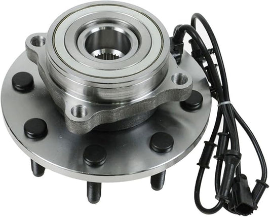 Front Wheel Bearing  Hub Assembly 4WD with ABS Sensor Compatible with 2003-2005 Dodge Ram 2500 Ram 3500