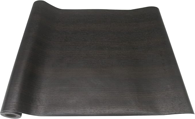 Wood Grain Contact Paper Dark Brown Walnut 16"x118" Wood Peel and Stick Wallpaper Waterproof Self Adhesive wallpaper Table Sticker Cover Wood Vinyl Wrap for Walls Countertop Desk Table Cabinets