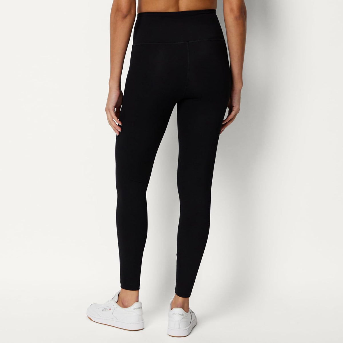 Essentials Women's Power Sculpt High Rise 7/8 Workout Length Legging with 25" Inseam.