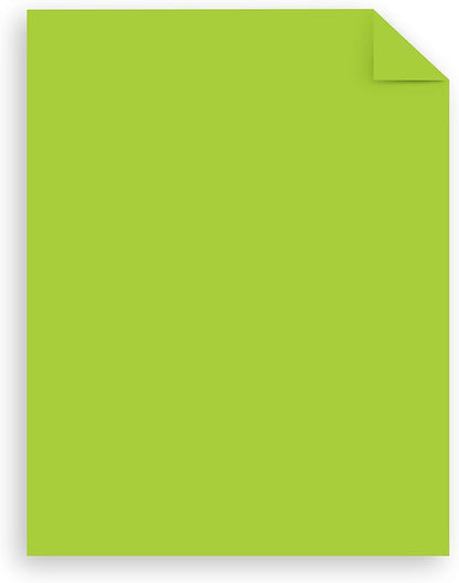 Astrobrights Mega Collection, Colored Paper, Bright Green, 625 Sheets, 24 lb/89 gsm, 8.5" x 11" - MORE SHEETS! (91622)