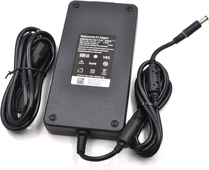 240W 180W 19.5V 12.3A AC Adapter Laptop Charger Replacement for Dell Alienware 13 15 17 R1 R2 R3 R4 R5 M17 M15 M11X M14X M17X M18X G3 G5 G7 Precision 7710 7730 7540 7520 M6500 M6600 with Power Cord