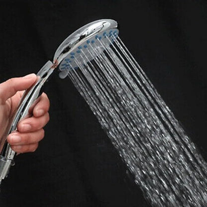 Handheld 5 Mode Shower Head Multi-Function High Pressure Sprayer Bathroom Accessories Water Saving Shower Head Shower Bath Head