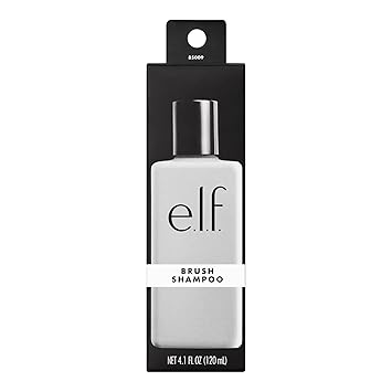 e.l.f. Makeup Brush Shampoo, Gentle Bristles Conditioner To Easily Remove Oils  Dirt From Makeup Brushes, 4.1 Fl Oz, Vegan  Cruelty-Free