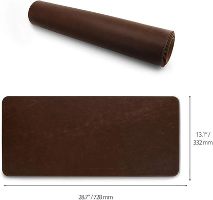 Londo Leather Extended Mouse Pad a Large Desk Mat for Office  Gaming, Smooth Writing Surface, Non-Slip Base, Durable  Stylish Workspace Accessory