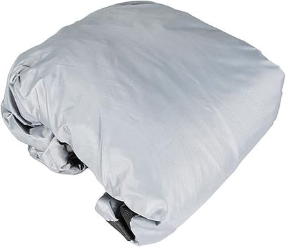 Boat Cover Heavy Duty Trailerable Marine Grade Polyester Replacement for Jon Boat Cover 16FT Length Beam Width to 75 Inch