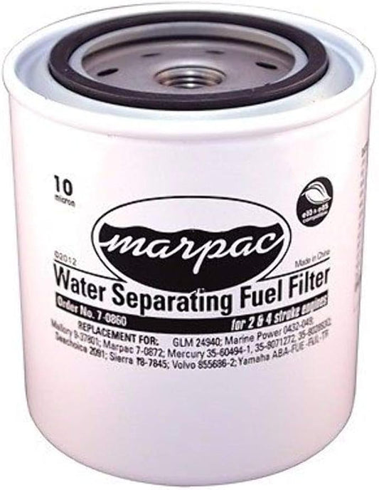 Marpac Marine Boat FuelWater Separator 7-0860