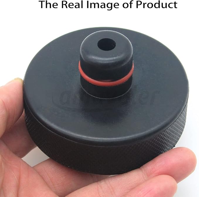 1 PCS Jack Pad Pucks Jack Lift Pad Adapter Tool Fit for Tesla Model 3YSX, Rubber Accessories Jack Pad Stand Protects Battery  Chassis.