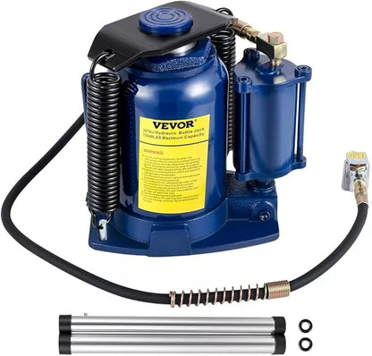 Air Hydraulic Bottle Jack 32 Ton(70550lbs) Manual Auto Truck RV Repair