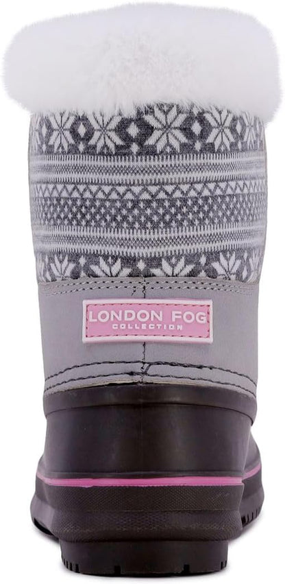 Girls Tottenham Cold Weather Warm Lined Snow Boot
