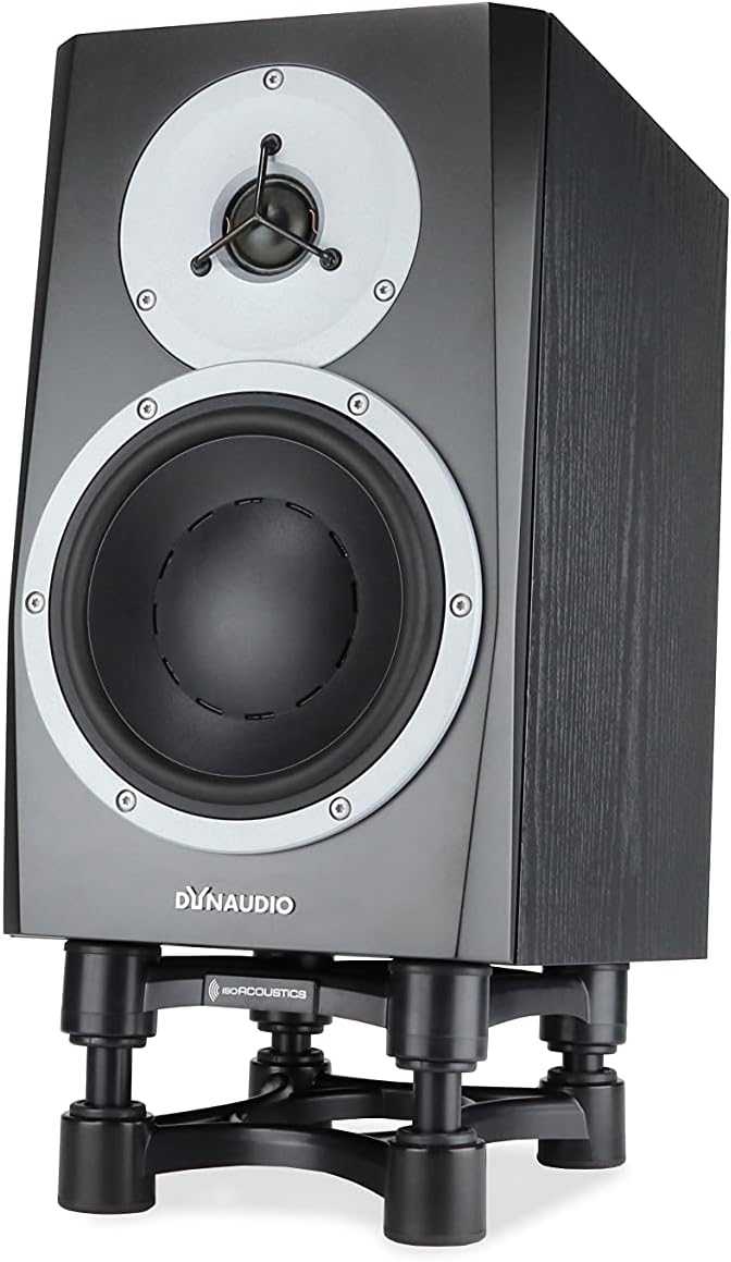 IsoAcoustics Iso-Stand Series Speaker Isolation Bases Only: Iso-130 (5.1" x 6) Pair