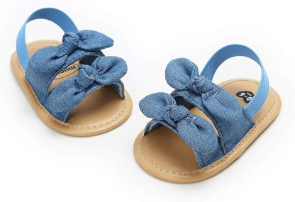 Baby Girls Sandals Summer Shoes Outdoor First Walker Toddler Girls Shoes for Summer