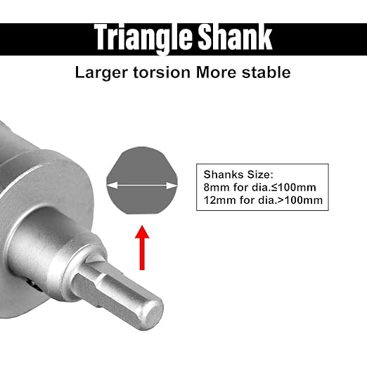 SALI 2" (51mm) TCT Hole Saw Kit Tungsten Carbide Tipped Hole Saw Drill Bit with Titanium-Plated Pilot Drill bit for Metal, Stainless Steel, Iron, Plastic
