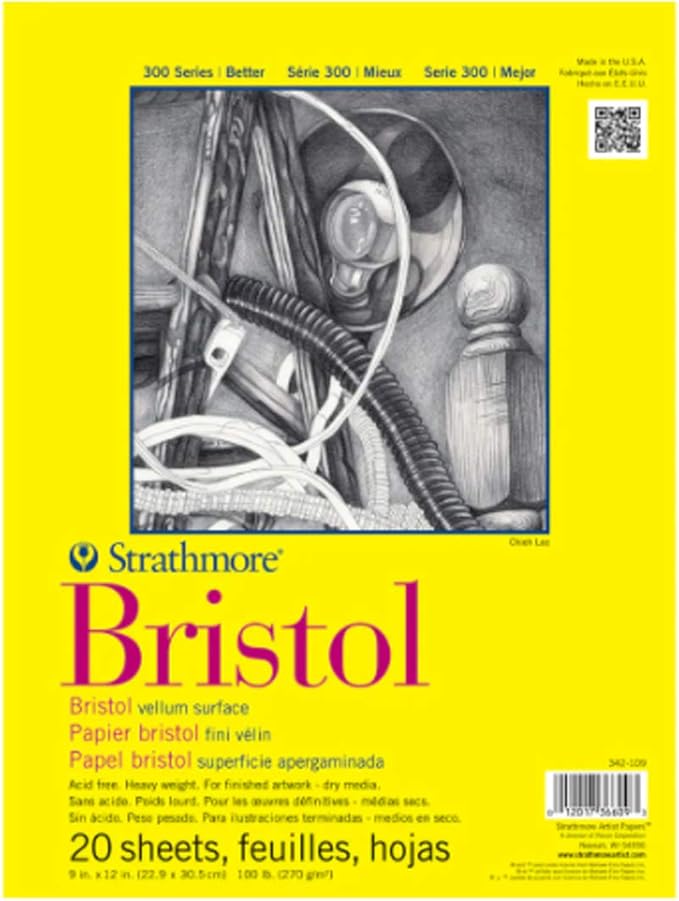 Strathmore 300 Series Bristol Vellum Pad (11" X 14")