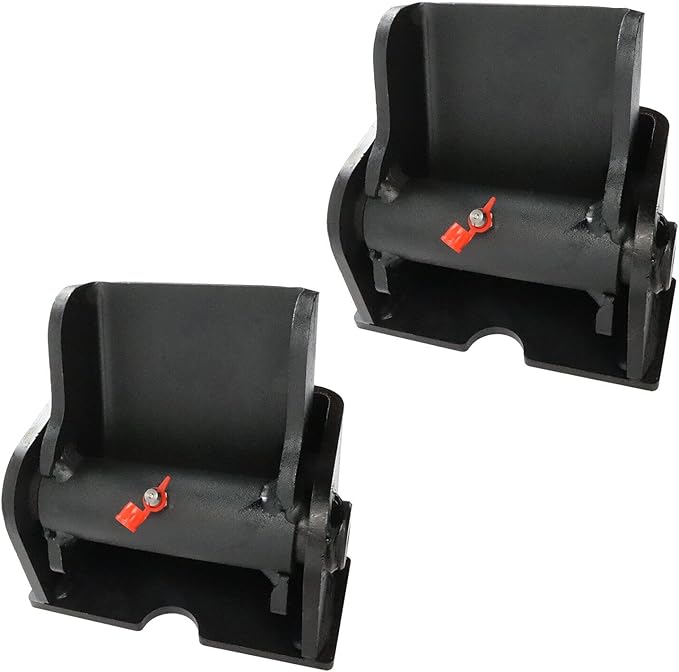 Pair(2) Dump Trailer Hinges - Heavy Duty Dump Trailer Hinges Grease Fitting Weld On Solid Steel Compatible with Dump TrucksDump Trailers
