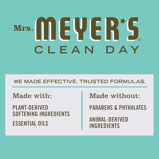 Mrs. Meyer's Clean Day Dryer Sheets - Basil - 80 ct - 2 pk