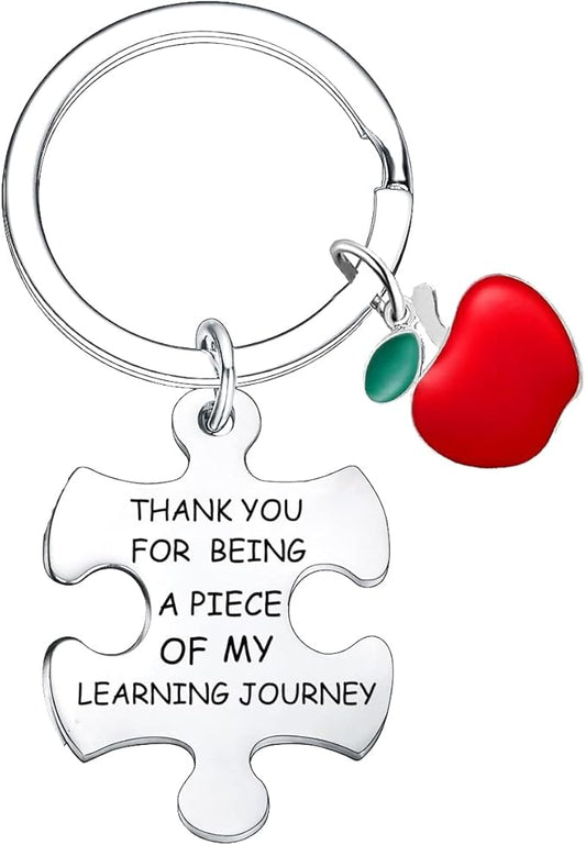 Teacher Keychain Teacher Gifts from Students Thank You Gift for Teacher Teacher Keyring for Women