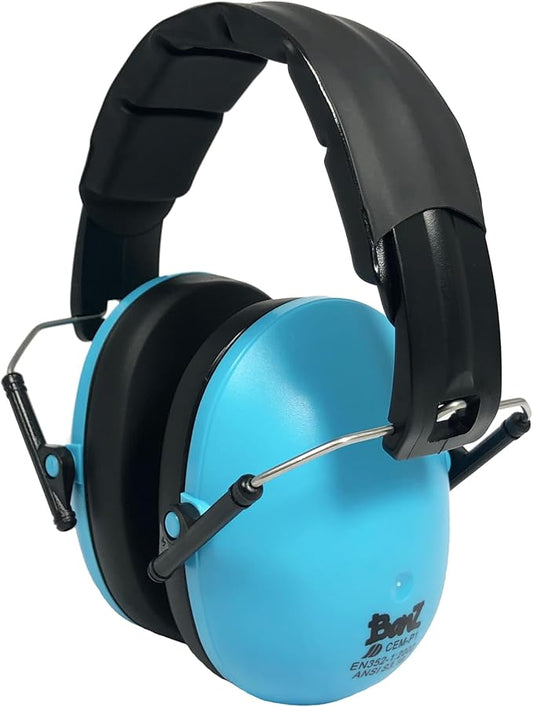 Banz Kidz Earmuffs 2 Years  Older a Loud Noise Canceling Kids Headphones  Toddler Ear Muffs, Size Adjustable