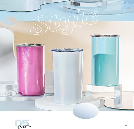 304 stainless steel 20oz double layer slimming mug vacuum insulation cold insulation car mug car portable water mug