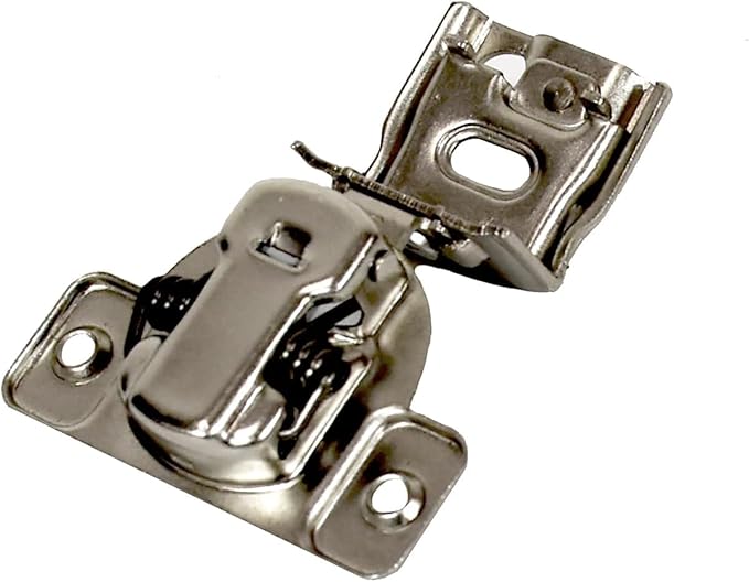 1-3/8" Overlay 10-Pack Bright Nickel Soft Close Face Frame Cabinet Hinge