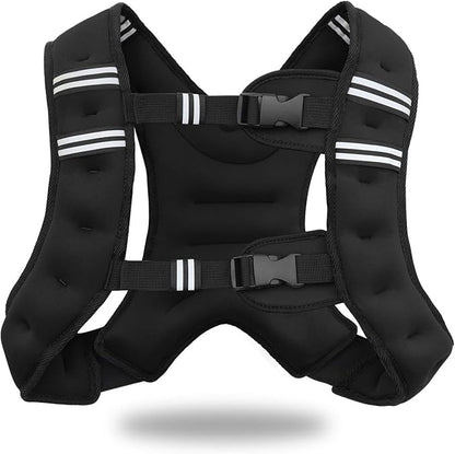 VIVITORY Weighted Vest Workout Equipment, 11lbs/18lbs Body Weight Vest for Men, Women, Strength Training, Running, Fitness, Muscle Building, Weight Loss, Weight lifting