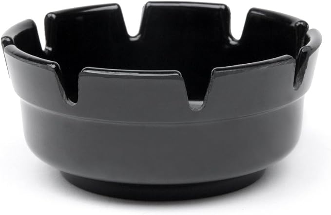Choice Black Ashtray, 4 in