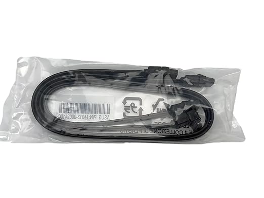 SATA III 6.0 Gbps SATA Cable for Motherboard SATA HDD SSD (16-inch Right Angle & Straight SATA Cable, 6.0 Gbps SATA III Cable, SATA 3 6Gb/s Cable)(1 Straight + 1 Angled)