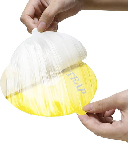 8 Pcs Flea Trap Refills Flea Sticky Pads Refills Discs for Indoor Flea Trap Catcher - 6 Inch
