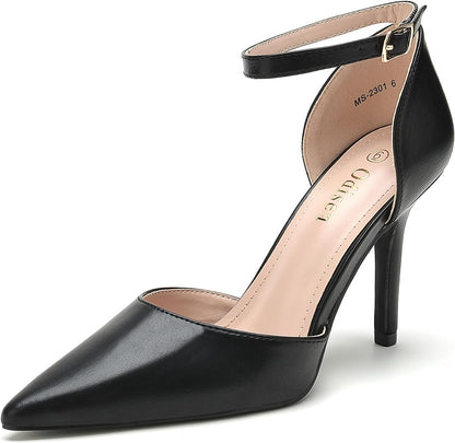 Odisen Women's Closed Toe Heels Pumps