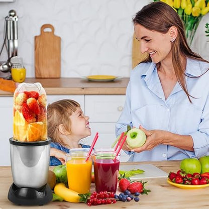 Replacement Mug Cup,Tall  Short Cup Mug Replacement Parts for 250W Magic Blender Juicer Transparent(Tall)