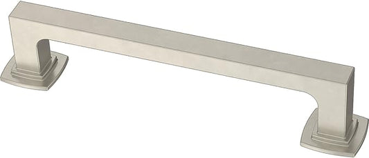 Franklin Brass Parow (1-Pack) Cabinet Handles 5-116" Hole to Hole Satin Nickel Kitchen Cabinet Pulls Drawer Handles Cabinet Hardware Dresser Drawer Pulls P41771K-SN-C