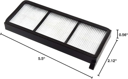 HQRP Pre-Motor Filter compatible with Shark ION Robot 700 720 750 750C 755 Vacuum Models, RVFFK700 Replacement