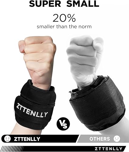Adjustable Ankle Weights for Women Men and Kids | 1 Pair 5 10 15 18 20 Lbs Leg Wrist Ankle Weight Straps for Yoga, Walking, Running, Aerobics, Gym, Dance, Pilates, Cardio
