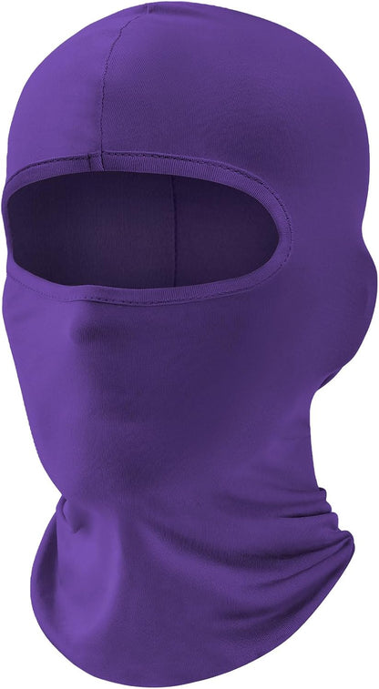 Fuinloth Balaclava Ski Mask, Motorcycle Summer Thin Cooling UV Protection Neck Gaiter for Men/Women
