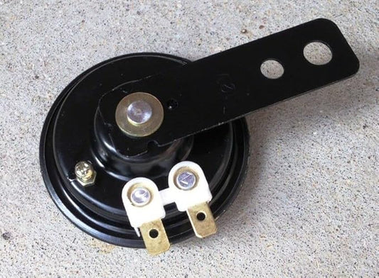 Replacement for Horn Mini But Loud 12 Volt 110db for Car Metal Disc Horn wMetal Mounting Brkt