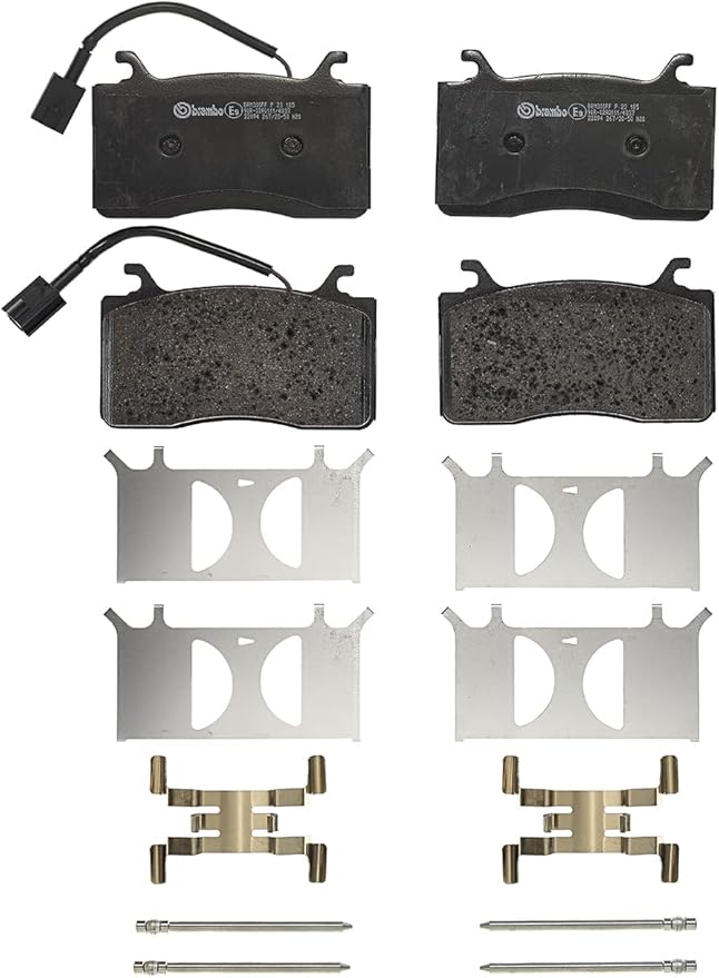 Brembo P23185 Low-Met Front Disc Brake Pad Set ALFA ROMEO OE# 68400577AA