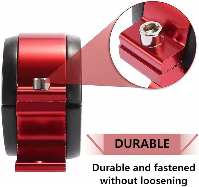 Car Fuel Pump Fuel Filter Mounting Bracket,60mm Fuel Filter Mounting Bracket, Fuel Pump Clamp Holder,Fuel pump mounting bracket- Red