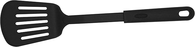 Hudson  Lane Slotted Nylon SpatulaTurner, Black