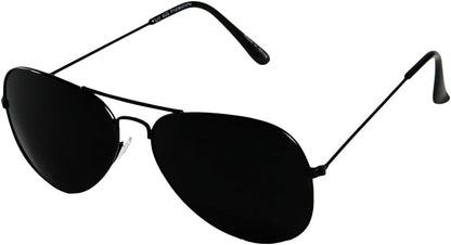 ShadyVEU Smoke Lens Pilot Sunglasses Retro UV400 Classic Metal Frame Shades