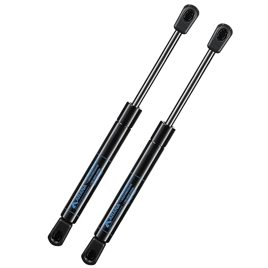 ARANA Gas Struts 10 inch 35 lbs, 10" Truck Tool Box Shocks, Lift Supports Springs for Weather Guard Toolbox Lid Cabinets Door Boat Replacement Parts, 2 Pcs