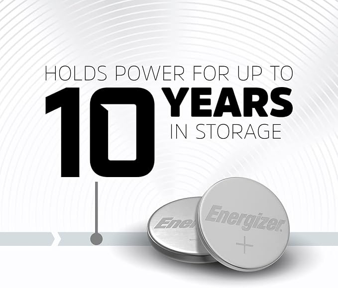 Energizer 2032 Batteries (6 Pack), 3V Lithium Coin Batteries