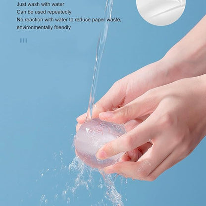 Lint Remover Ball, Washable Strong Stickiness Travel Lint Roller with Cover for Clothes, Sofas, Bedsheets, Carpets