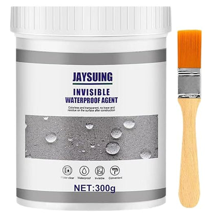 10.5 Oz JAYSUING 2024NEW Invisible Waterproof Agent, Waterproof Insulating Sealant, Used for Repairing Cracks and leaks, Transparent Waterproof Coating
