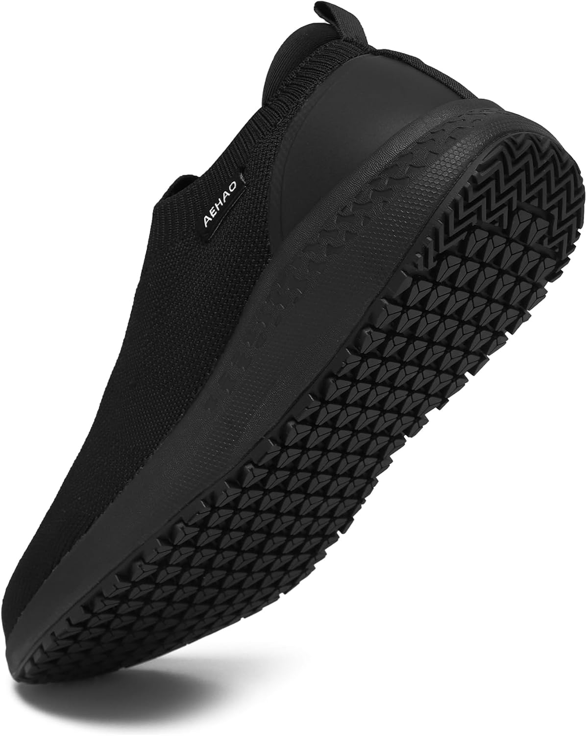Women's Non Slip Work Shoes Food Service Waterproof Slip-Resistant Chef Shoe for Kitchen Restaurant Hospital Staff Lightweight Walking Sneakers with Easy-Clean Slip-On Designs