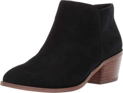 These versatile ankle boots feature a padded insole with memory foam for all-day comfort and an inside zipper for easy on and off.